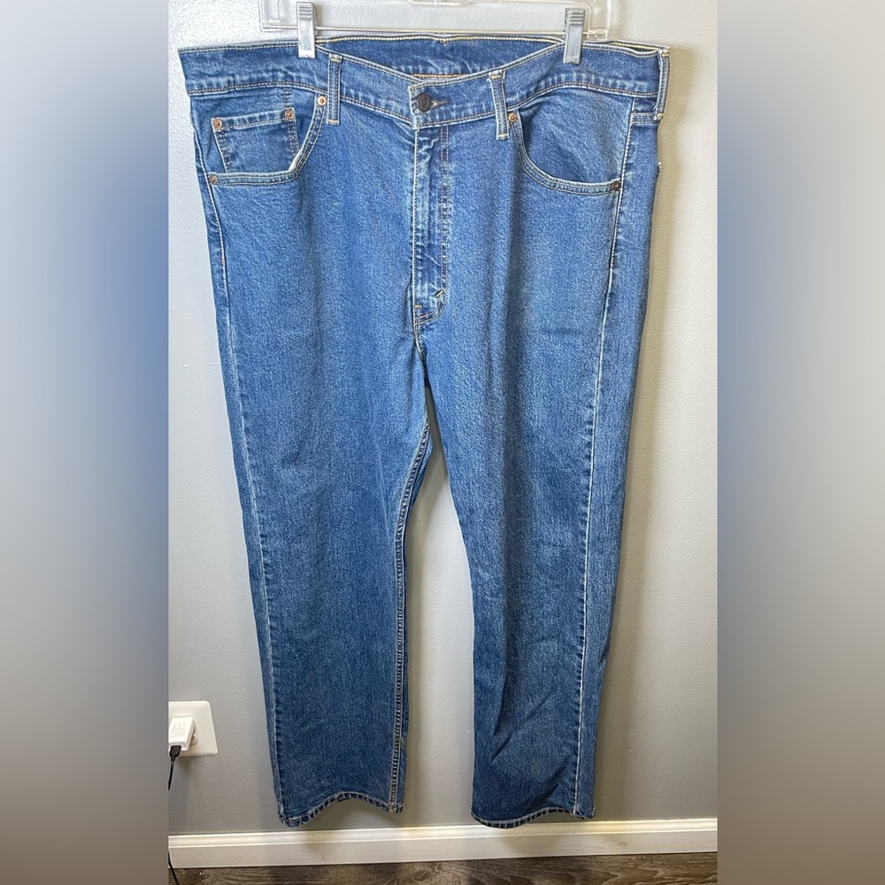 Levi's Men's 505™ Regular-Fit Jeans Stonewash Size 40x32